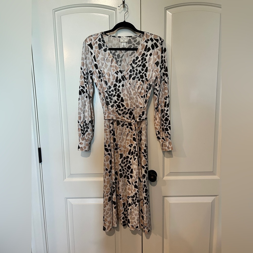 Richard Allen X H&M Patterned Wrap Dress Size S - image 3